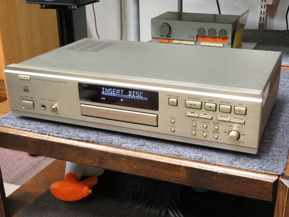 整備品＞DENON CDR-M30 CDレコーダー +リモコンと取説 DENON CD