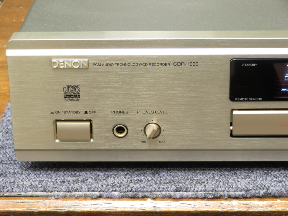 CDR-1000 DENON - 中古オーディオ 高価買取・販売 ハイファイ堂