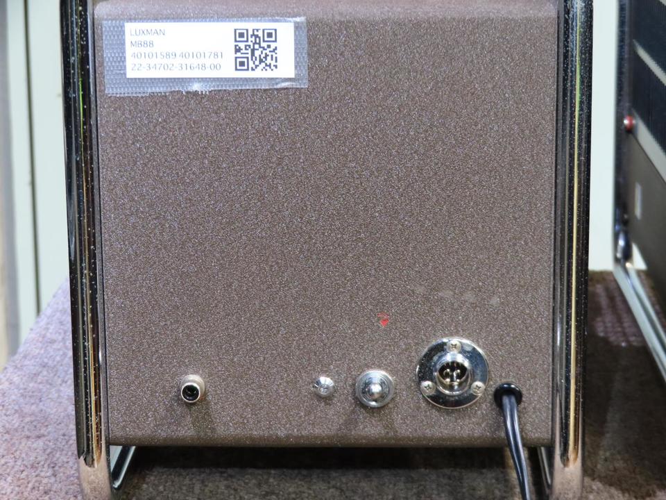 LUXMAN ラックスマン 真空管 パワーアンプ ビンテージ 通電せず