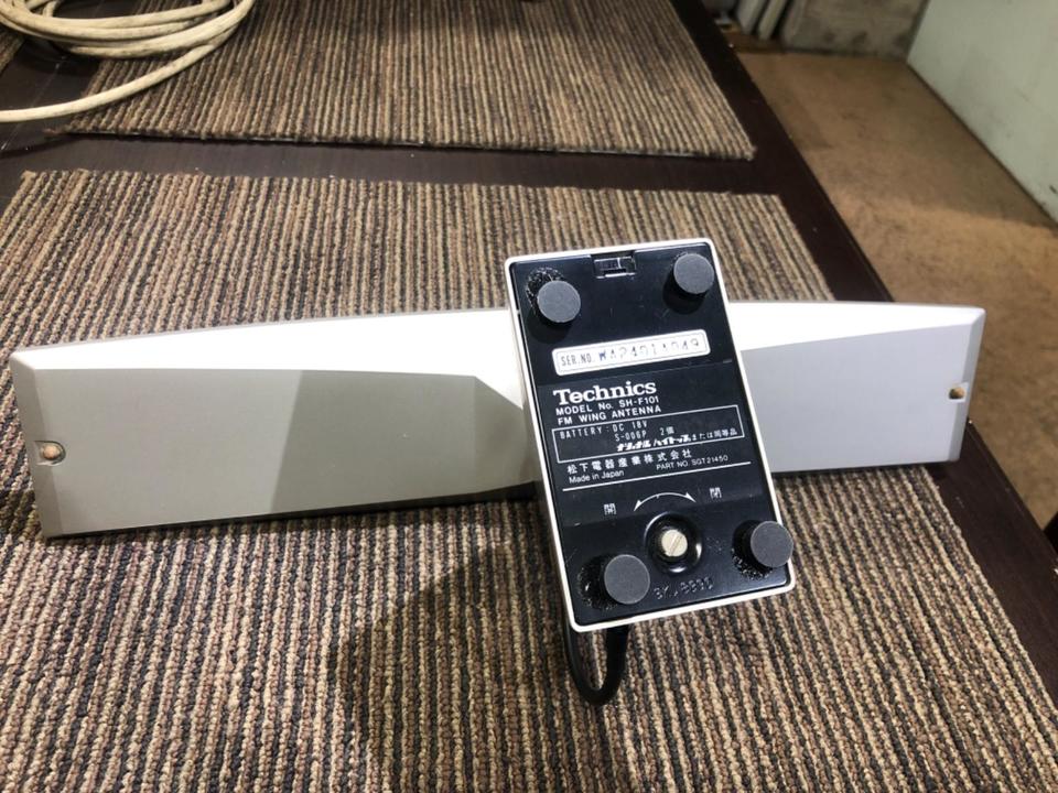 Technics FMウイングアンテナSH-F101とFM RFコントローラSH-4070