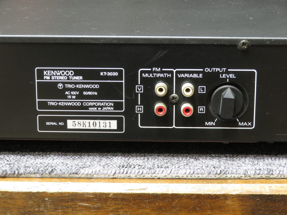 □□KENWOOD KT-3030 FMチューナー ケンウッド□□032460019J□□ KT