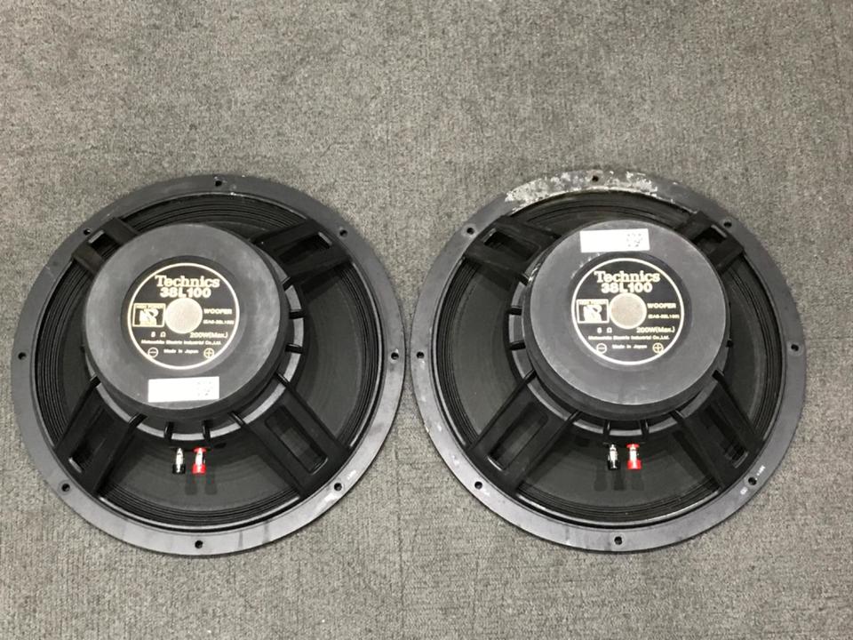 4185 Technics 38L100 テクニクス 38cmコーン型ウーファーユニット 200W 8Ω