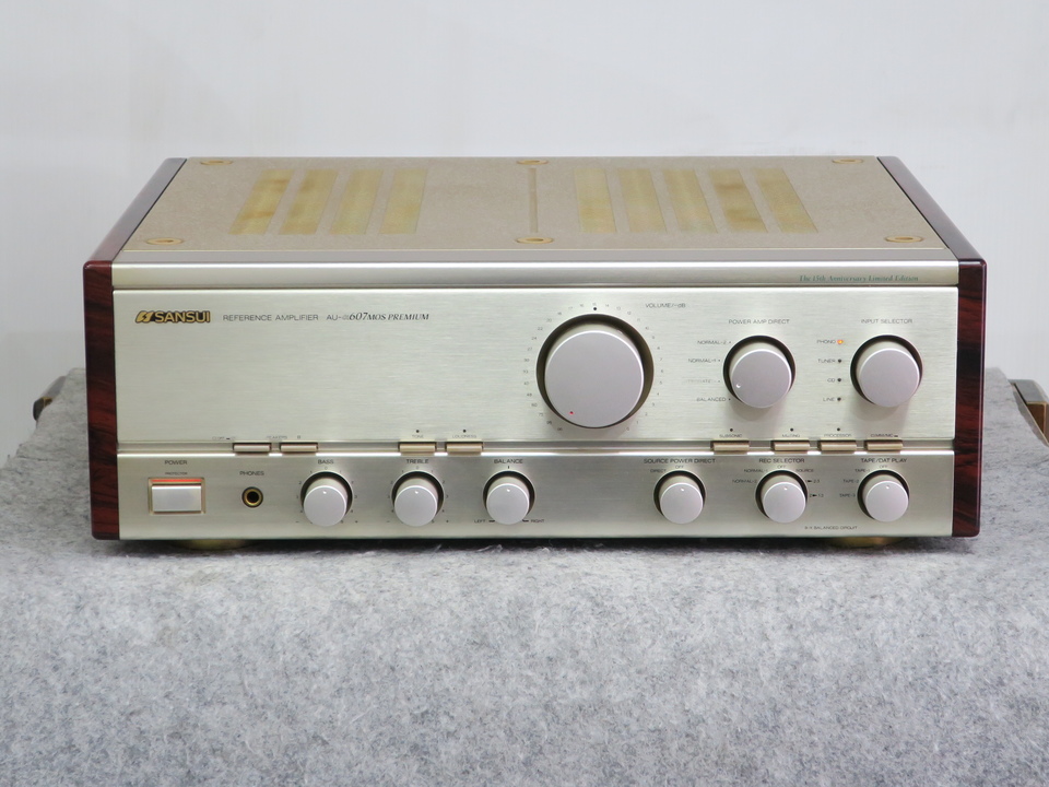 AU-α607 MOS PREMIUM SANSUI - 中古オーディオ 高価買取・販売