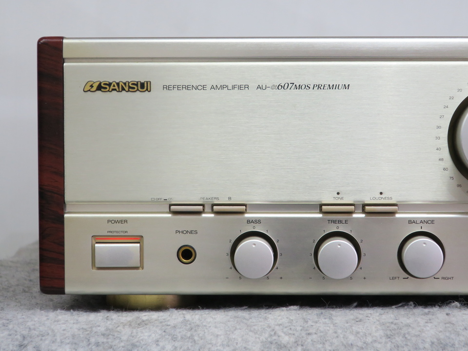 AU-α607 MOS PREMIUM SANSUI - 中古オーディオ 高価買取・販売