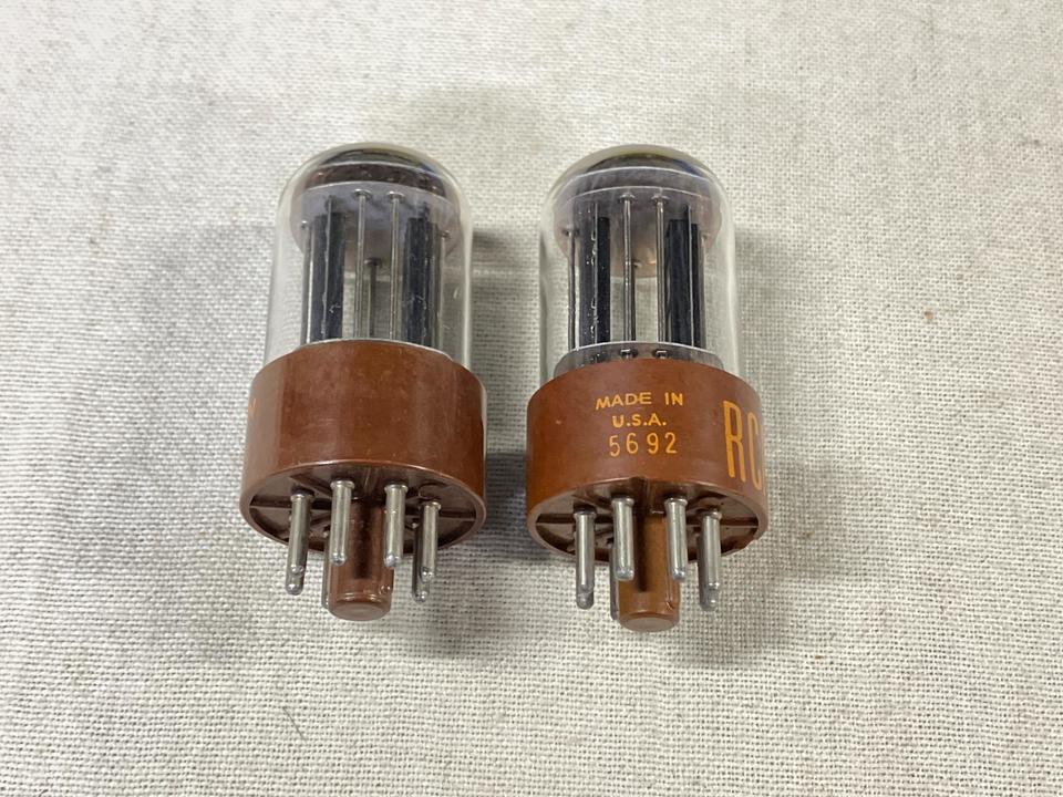 真空管 5692 RCA 2本 RCA 5692 真空管ペア菅2本 | MARO