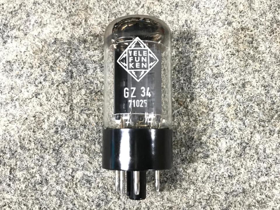 真空管 TELEFUNKEN テレフンケン GZ34 5AR4（5AR5、GZ34）