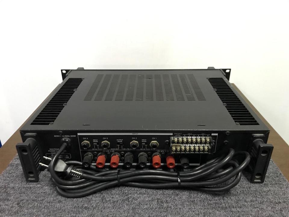 【美品】TOA マルチチャネルパワーアンプ P-60F 動作確認済 パワ－アンプ 80W×4ch (P-60F) | TOA株式会社