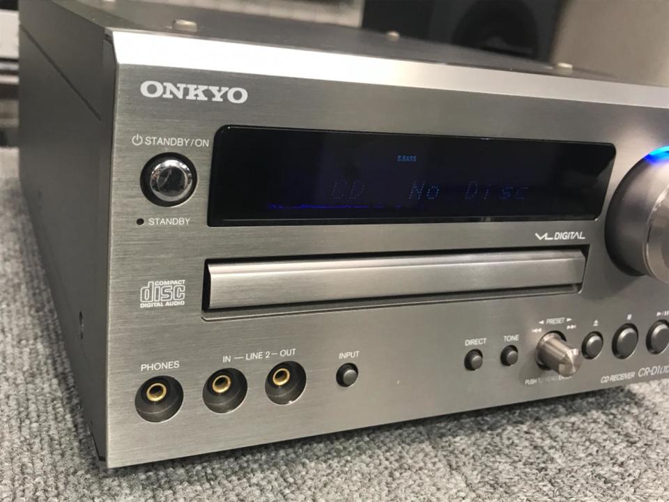 ONKYO CR-D1LTD CD D-SX7スピーカー 純正リモコン 取説 ONKYO CR-D1LTD