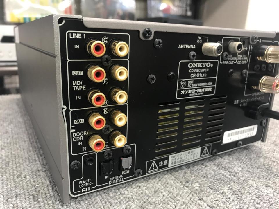 CR-D1LTD ONKYO - 中古オーディオ 高価買取・販売 ハイファイ堂