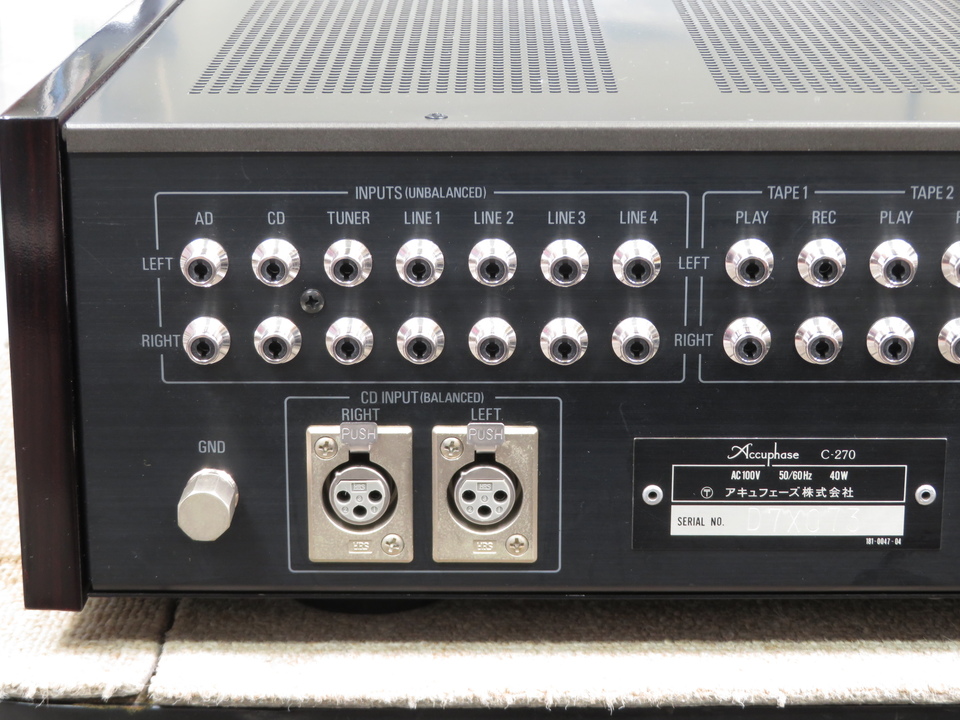 C-270 Accuphase - HiFi-Do McIntosh/JBL/audio-technica/Jeff Rowland
