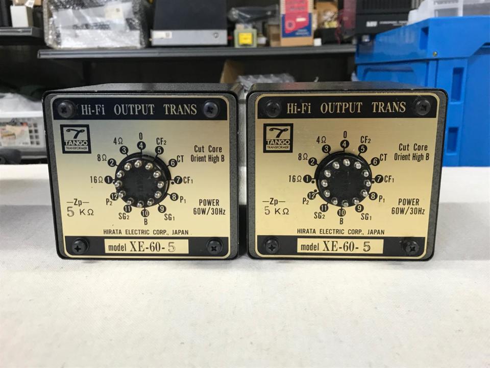 XE-60-5 【未使用】TANGOタンゴ プッシュプル出力トランス XE-60