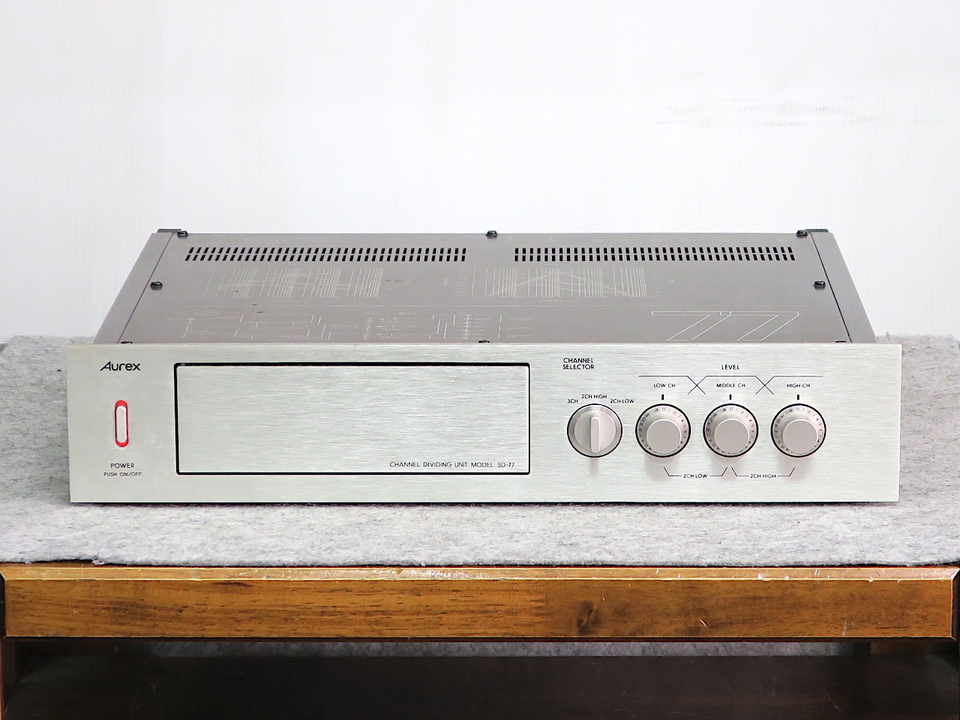 美品　Aurex SD-77 CHANNEL DIVIDING UNIT Specifications of Aurex SB-Λ 77 Aurex