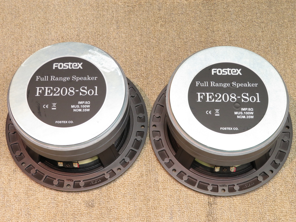 FOSTEX FE208-Sol エンクロージャー付き【生産完了品】② FE208-Sol | Fostex(フォステクス)