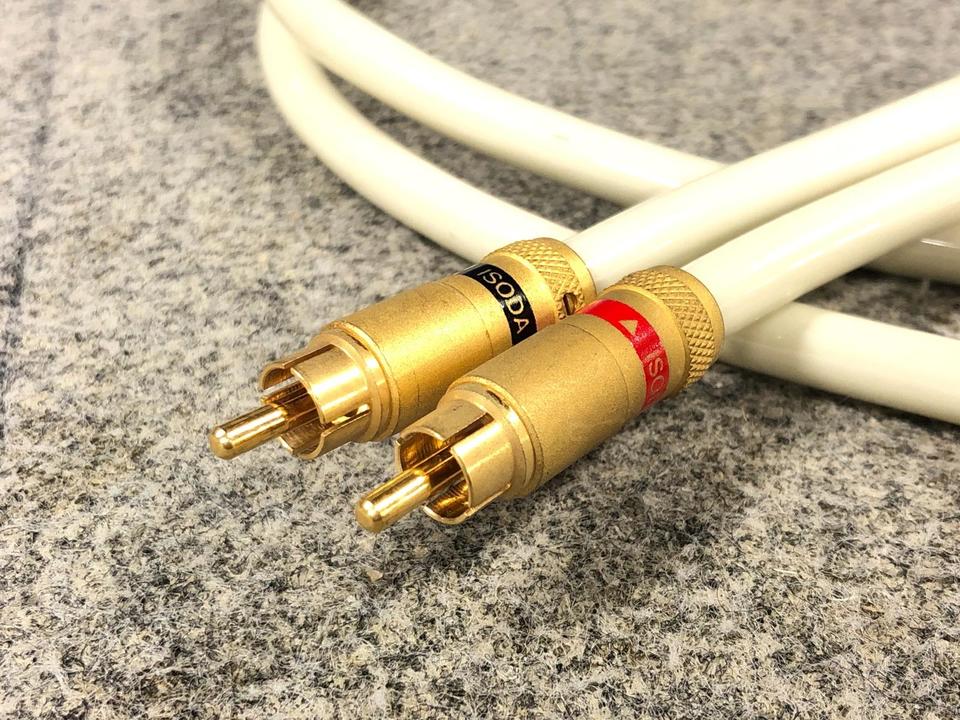 ISODA ELECTRIC RCAケーブル HA-08-PSR 約1.5m HYBRID