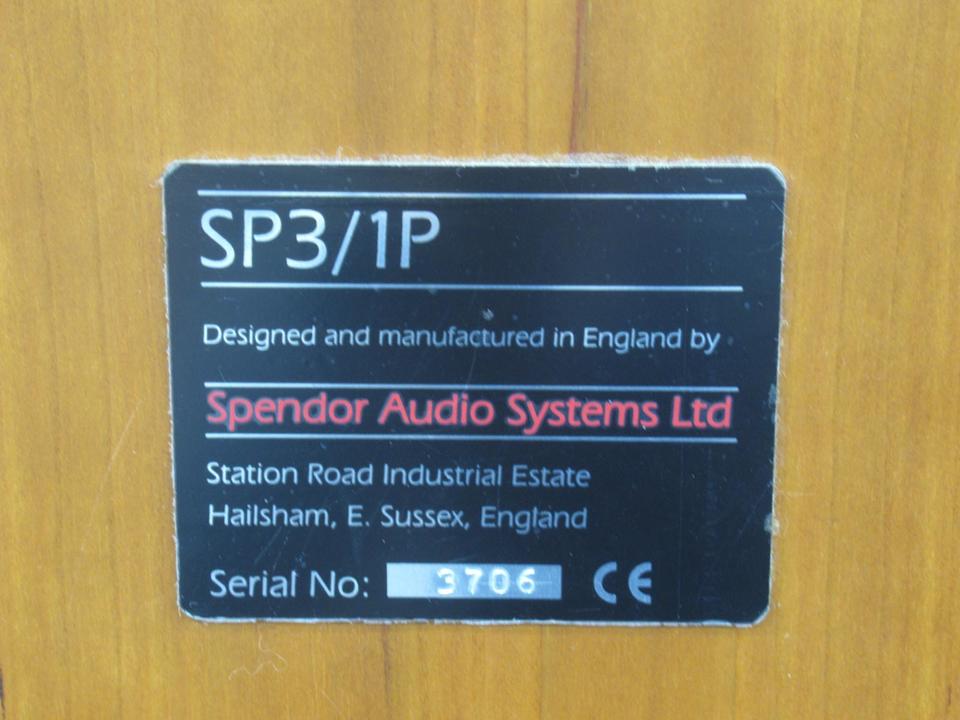 SP3 1P Spendor - HiFi-Do McIntosh JBL audio-technica Jeff Rowland Accuphase