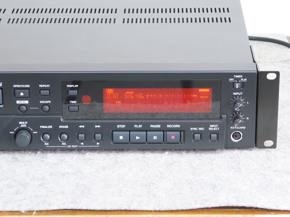 終了間近‼️ 9/5まで‼️  TASCAM CD-RW900MK Ⅱ TASCAM】CD-RW900 MKII 【公式通販】