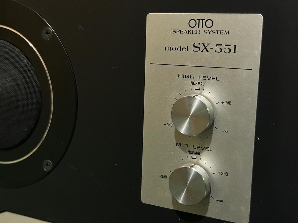 OTTO/SANYO SX-551 スピーカー Sanyo // Otto SX-551 – 70er und 80er Jahre Lautsprecher und Verstärker
