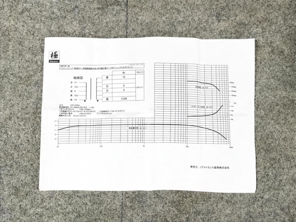 FM12P-8K ファインメットコアプッシュプルトランス Yahoo!オークション