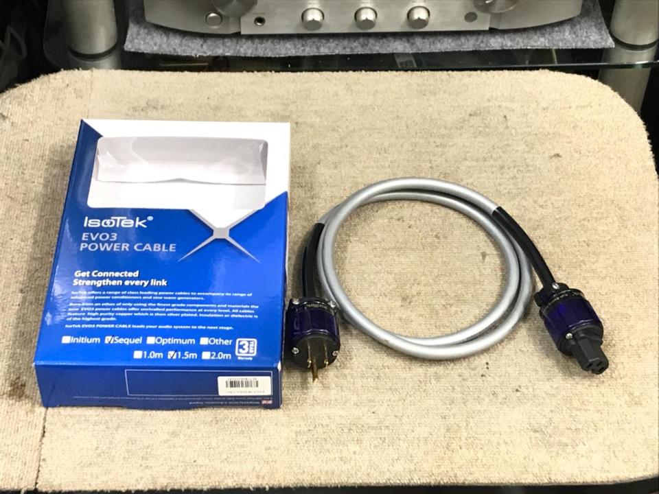 ISOTEK EVO3 SEQ15J/1.0mケーブル・シールド ISOTEK EVO3 SEQ15J/1.0m