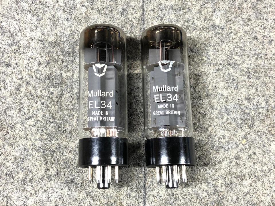 Mullard ムラード　EL34 マッチドペア　2本組 中古美品 真空管 復刻Mullard EL34 - テクソル オンラインショップ | 高品質真空管