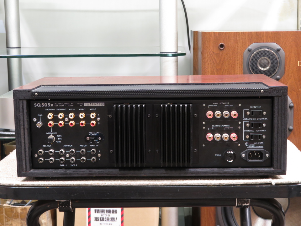 人気の ラックス LUX SQー505X LUXMAN ラックスマン SQ505X プリメイン