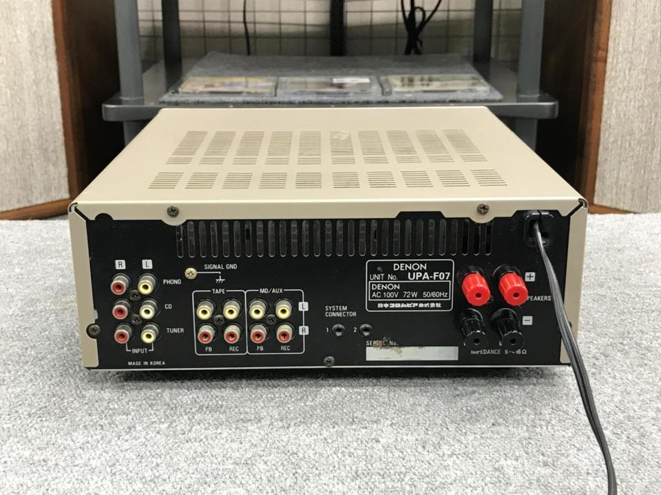 [z837]DENON プリメインアンプ UPA-F07 Amazon | DENON デノン D-F07 UPA-F07 プリメインアンプ | Denon