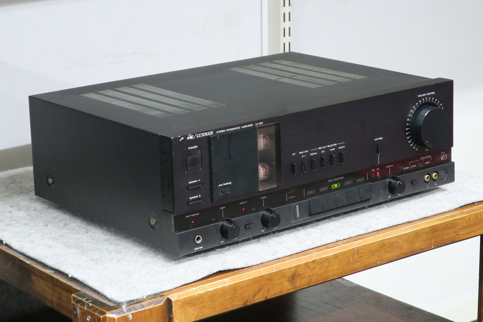 昭和レトロ　オーディオアンプ　ALPINE/LUXMAN LV-103 ALPINE/LUXMAN LV-103の仕様 アルパイン/ラックスマン