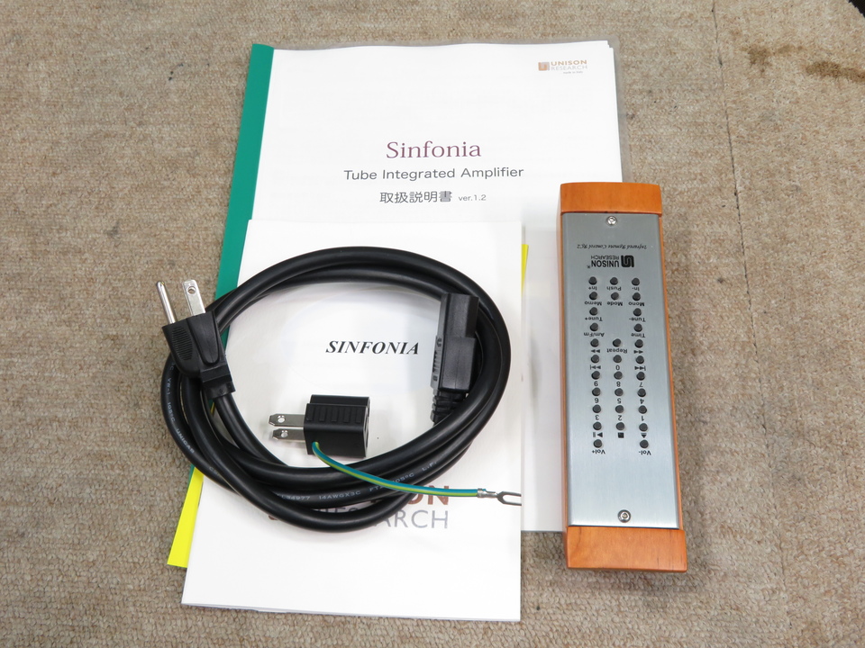 UNISON RESEARCH リモコン ユニゾンリサーチ SINFONIA UNISON RESEARCH - 中古オーディオ 高価買取・販売 ハイファイ堂