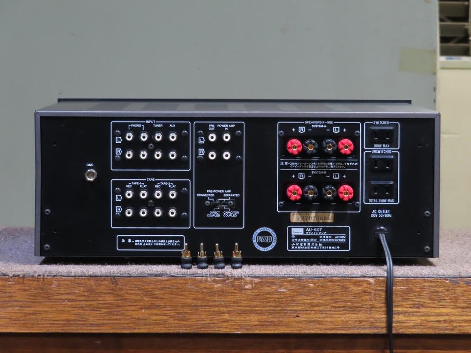 Yuu様　sansui サンスイ アンプ AU-607 中古美品 AU-607｜SANSUI 山水電気 サンスイ ステレオプリメインアンプ