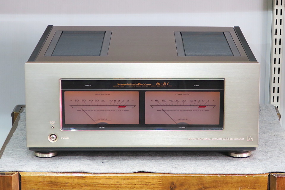 ラックスマンM8f M-8f LUXMAN - 中古オーディオ 高価買取・販売 ハイファイ堂