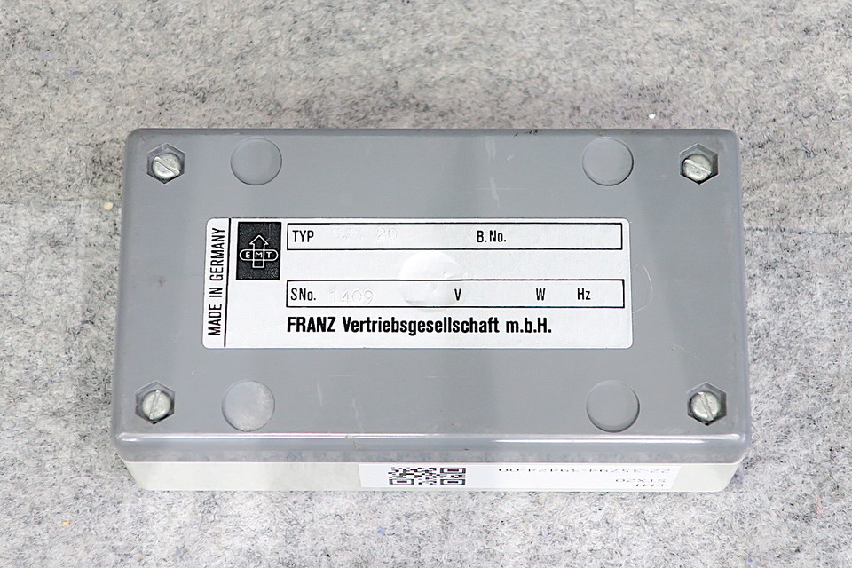 EMT STX- 20 MC カートリッジ用 入力トランス STX-20 EMT - 中古オーディオ 高価買取・販売 ハイファイ堂