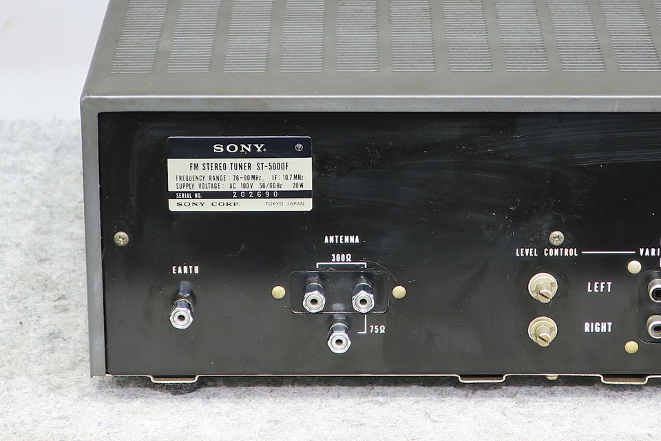 ST-5000F SONY - 中古オーディオ 高価買取・販売 ハイファイ堂