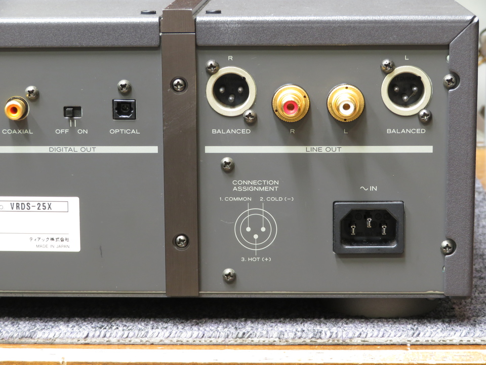 その他 TEAC VRDS-25 TEAC VRDS-25xs Compact Disc CD Player AC100V