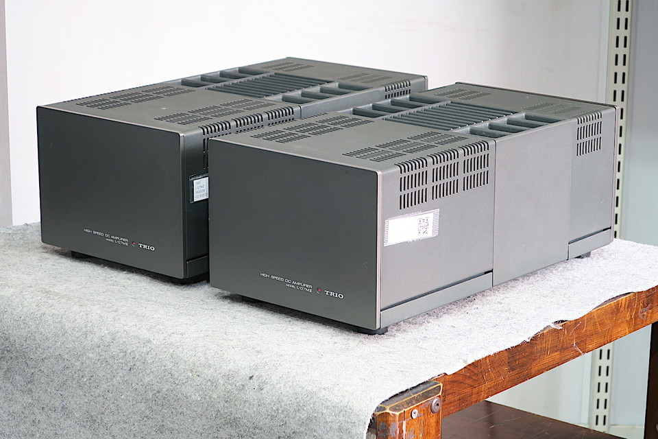 TRIO パワーアンプ L-07M2 TRIO L-07MII モノラルパワーアンプ ジャンク品 L-07M2 TRIO - 中古