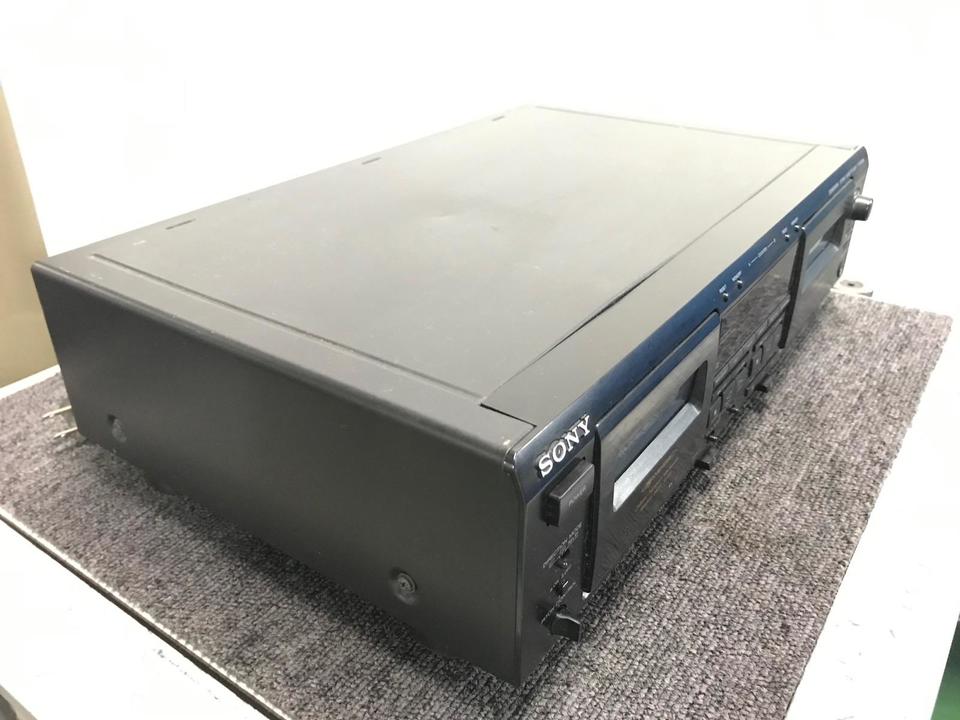 ソニー　カセットデッキ　TC-WE505 リモコン付　整備動作品　C ソニー カセットデッキ TC-WE505 リモコン付 整備動作品 C