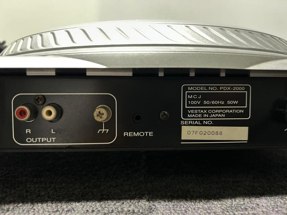 値下げ不可　VESTAX PDX-2000 わからない為ジャンク品扱い 中古品】Vestax/ターンテーブル/PDX-2000 ※足改造してます -DJ