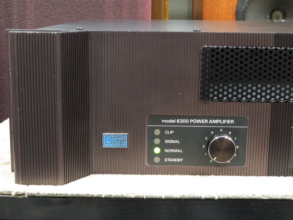 希少 UREI MODEL 6300 POWER AMPLIFIER 業務用 MODEL 6300 UREI - HiFi-Do McIntosh/JBL/audio-technica/Jeff Rowland