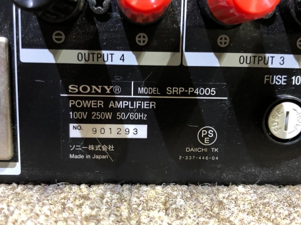 SRP-P4005 SONY - HiFi-Do McIntosh/JBL/audio-technica/Jeff Rowland