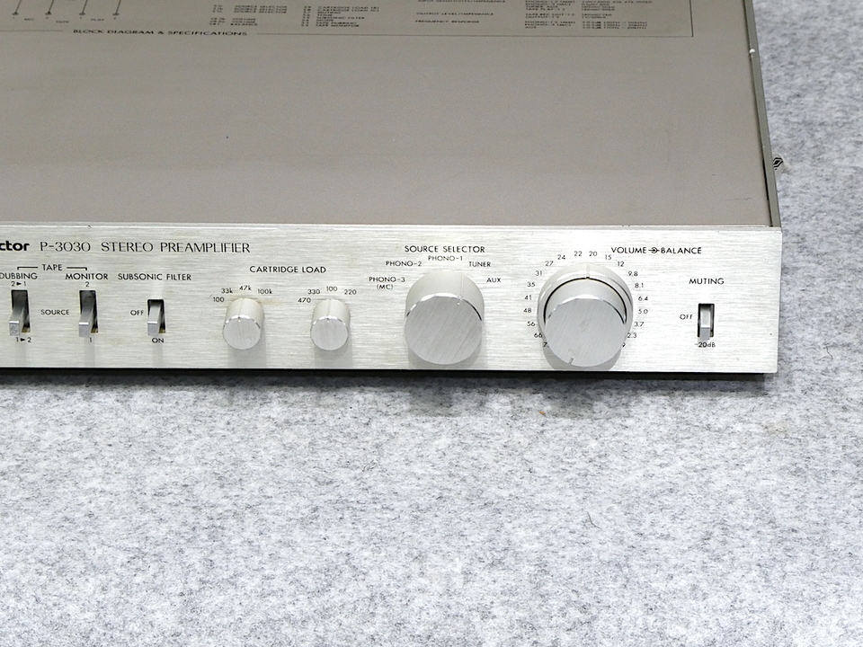 P-3030 Victor - 中古オーディオ 高価買取・販売 ハイファイ堂
