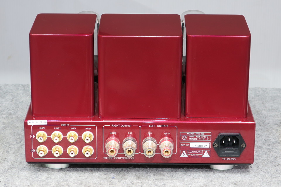 TRIODE TRK-300 - 300B シングル真空管アンプ TRK-300 TRIODE - 中古オーディオ 高価買取・販売 ハイファイ堂