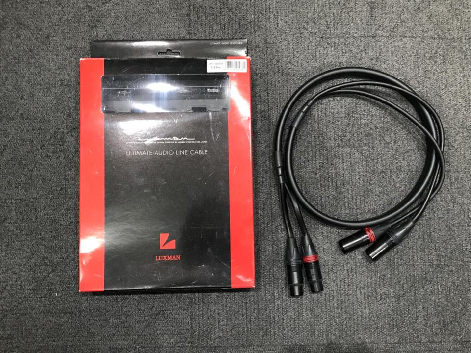 ラックスマン　 アルティメート・ラインケーブル LUXMAN JPC-10000 LUXMAN - JPC-10000/1.25m（アルティメート・XLRケーブル/1ペア