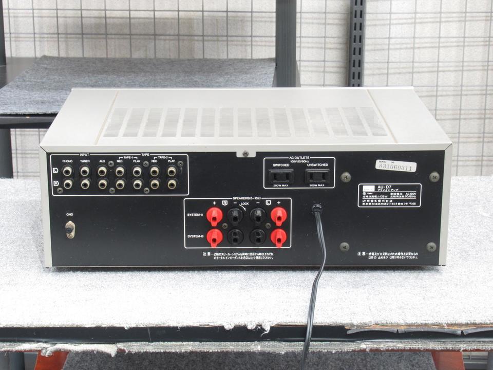 SANSUI au-d7 プリメインアンプ オーバーホール済み！サンスイ 【公式