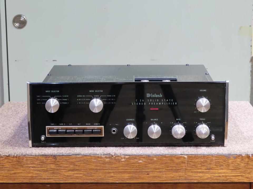 C26 McIntosh - 中古オーディオ 高価買取・販売 ハイファイ堂