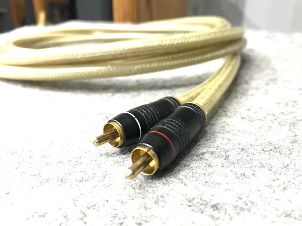 DENTEC 銀単線 RCAラインケーブル LRペア 1m DENTEC 銀単線 RCAラインケーブル LRペア 1m