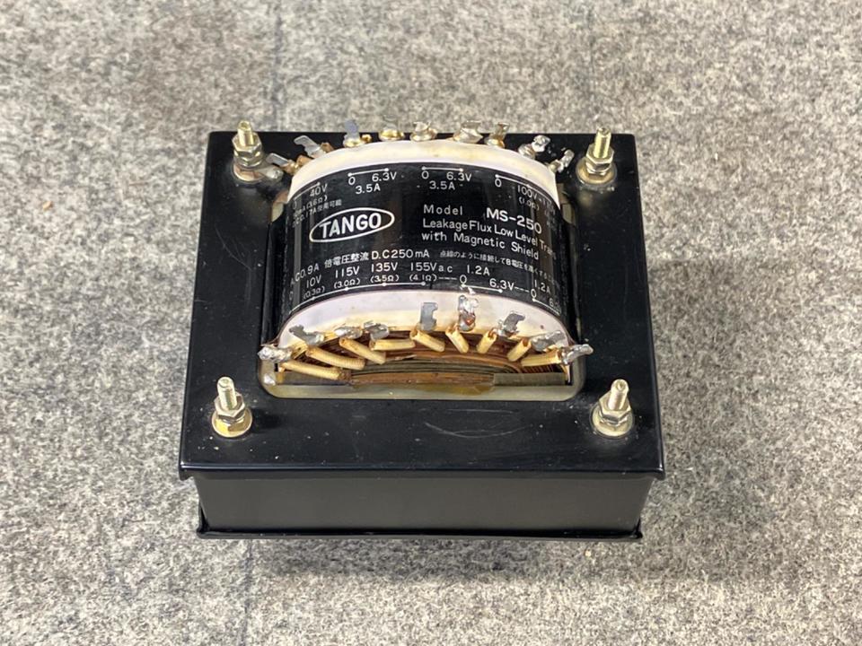 電源トランス  TANGO  MS−250  中古品 Yahoo!オークション -「tango ms」の落札相場・落札価格