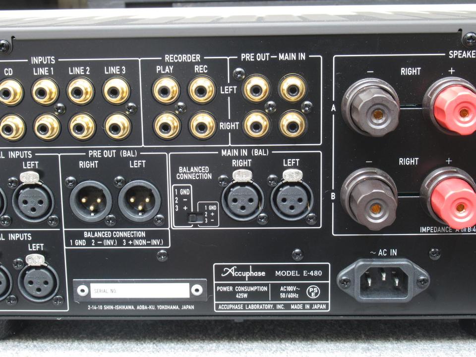 E-480 Accuphase - HiFi-Do McIntosh/JBL/audio-technica/Jeff Rowland