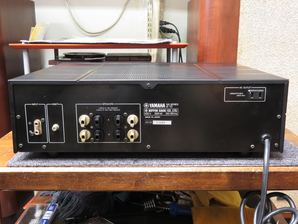 YAMAHA B-70 ステレオメインアンプ ジャンク品 2025年最新】Yahoo!オークション -yamaha b-70の中古品・新品