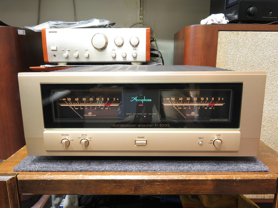 P-4500 Accuphase - 中古オーディオ 高価買取・販売 ハイファイ堂