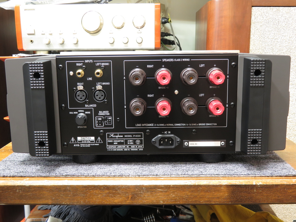P-4500 Accuphase - 中古オーディオ 高価買取・販売 ハイファイ堂
