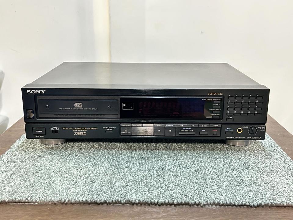 CDP-228ESD SONY - 中古オーディオ 高価買取・販売 ハイファイ堂
